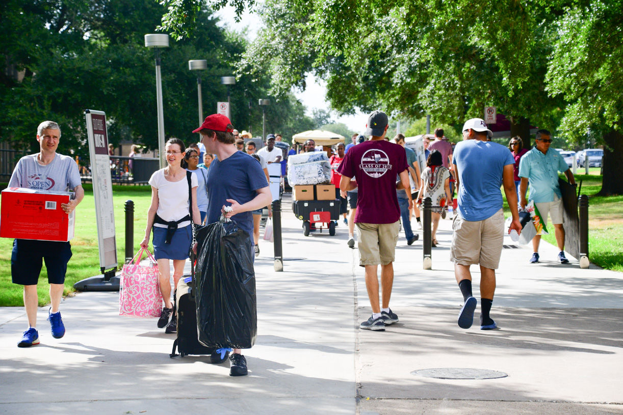Texas A&M University Move-In Day 2019